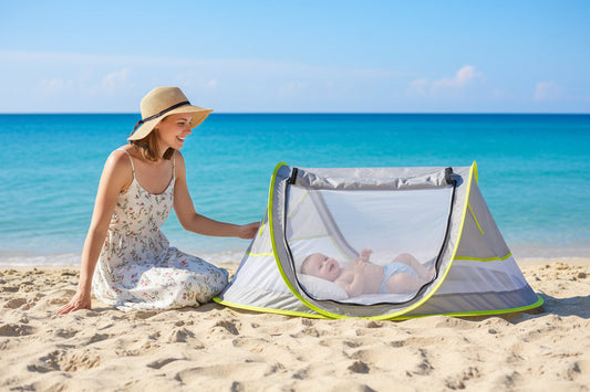 Tente de Plage Enfant Anti-UV et Imperméable