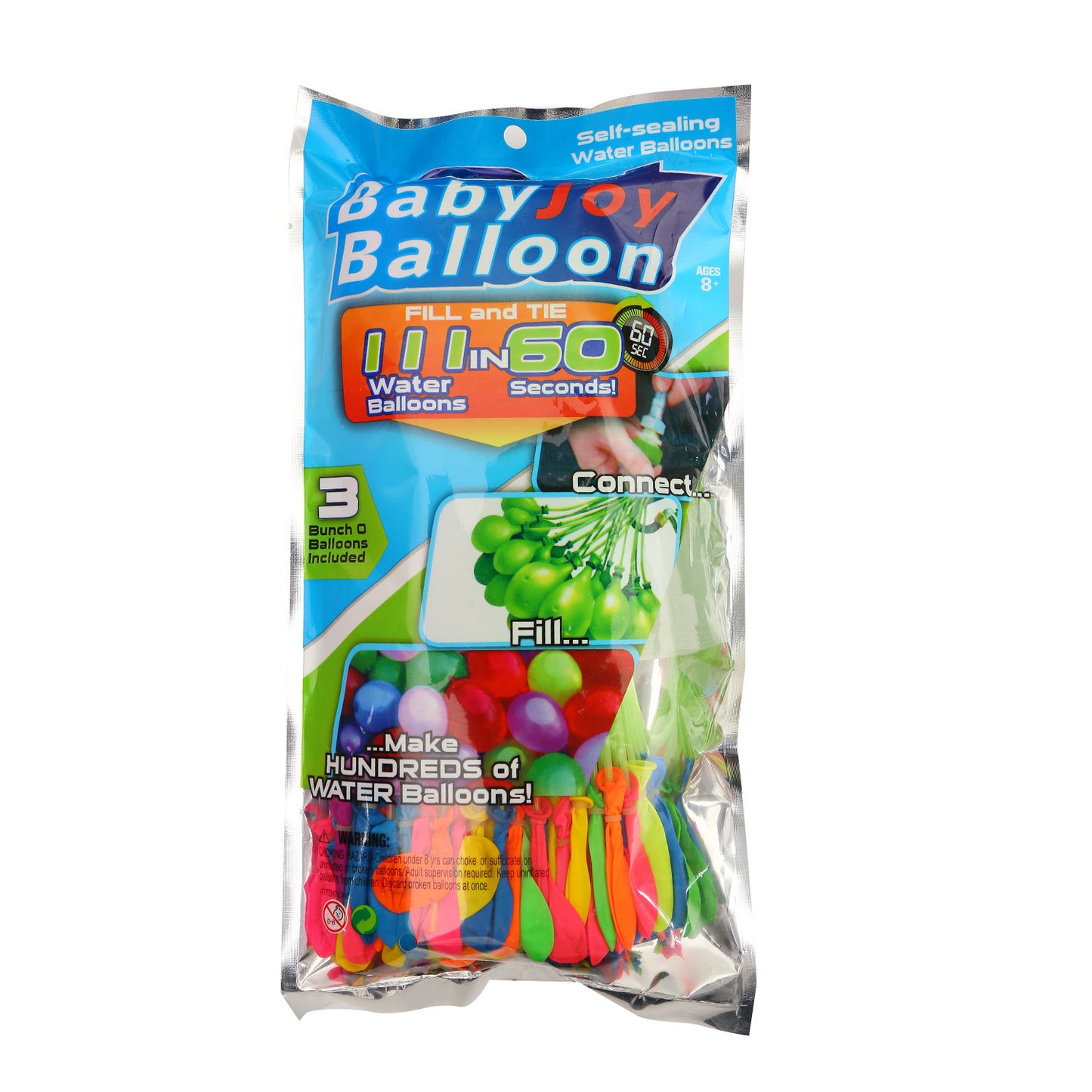 Ballons d'Eau à Remplissage Automatique — Pack 37 Ballons